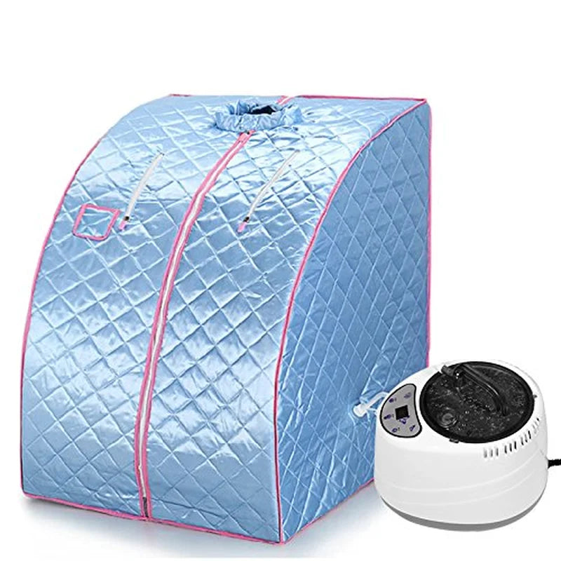 Dampfsauna für Zuhause – Tragbares Sauna-Zelt mit Dampfgenerator | WELLURE