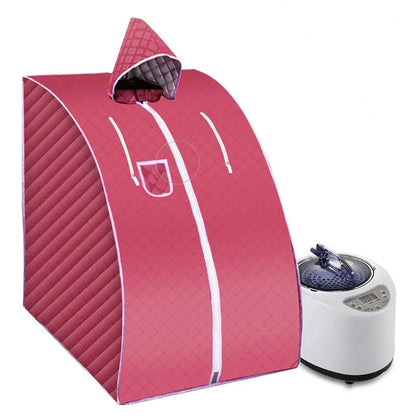 Dampfsauna für Zuhause – Tragbares Sauna-Zelt mit Dampfgenerator | WELLURE