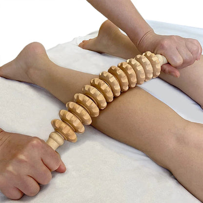 Faszienroller aus Holz – Körpermassage für Arme, Beine & Rücken | WELLURE