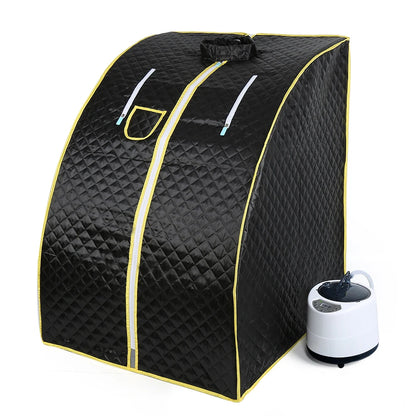 Dampfsauna für Zuhause – Tragbares Sauna-Zelt mit Dampfgenerator | WELLURE